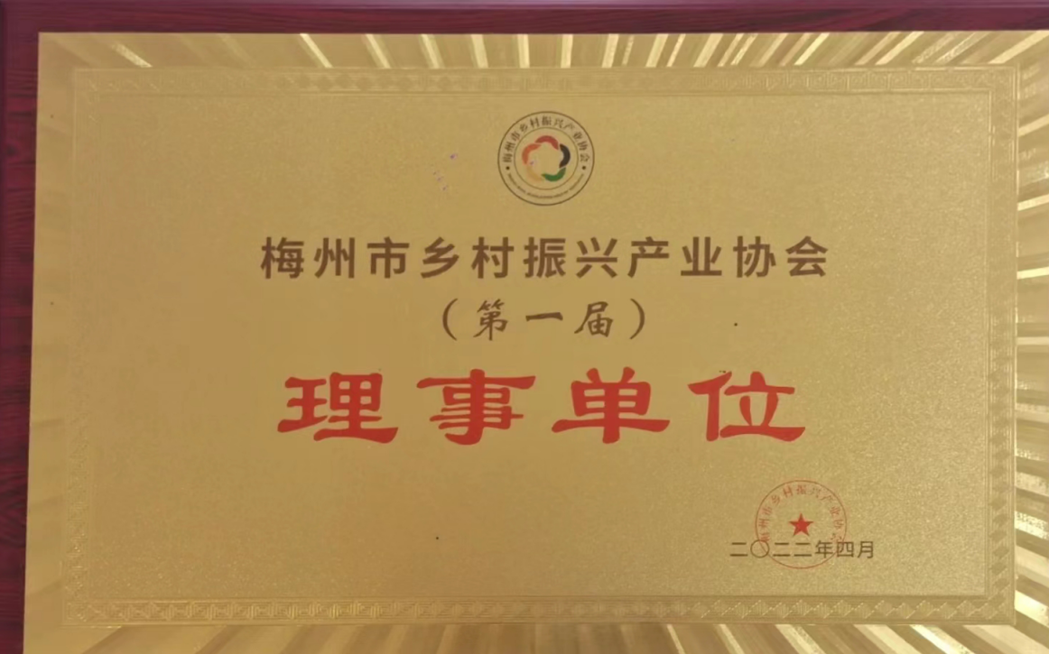 梅州市鄉(xiāng)村振興產(chǎn)業(yè)協(xié)會(huì)理事單位